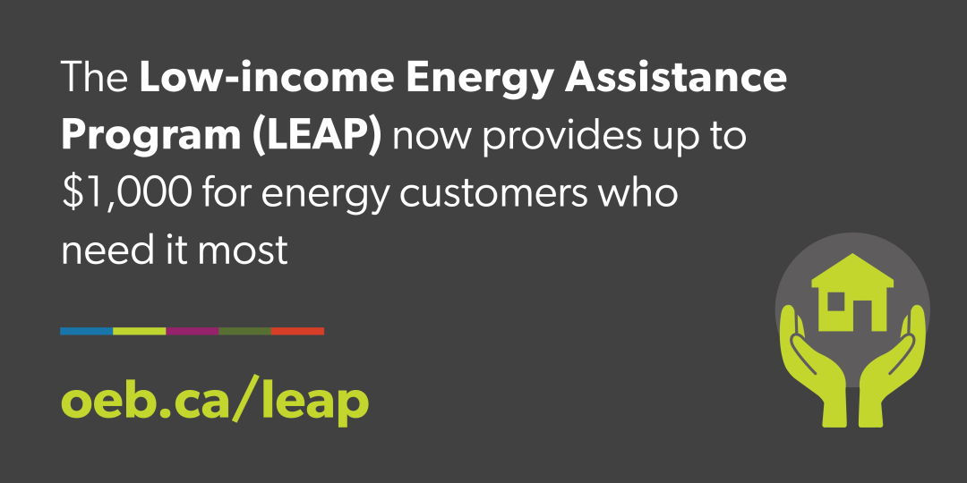 Low-income Energy Assistance Program (LEAP) – Emergency Financial Assistance