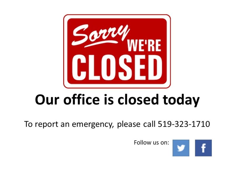 Office Closed until January 2, 2024